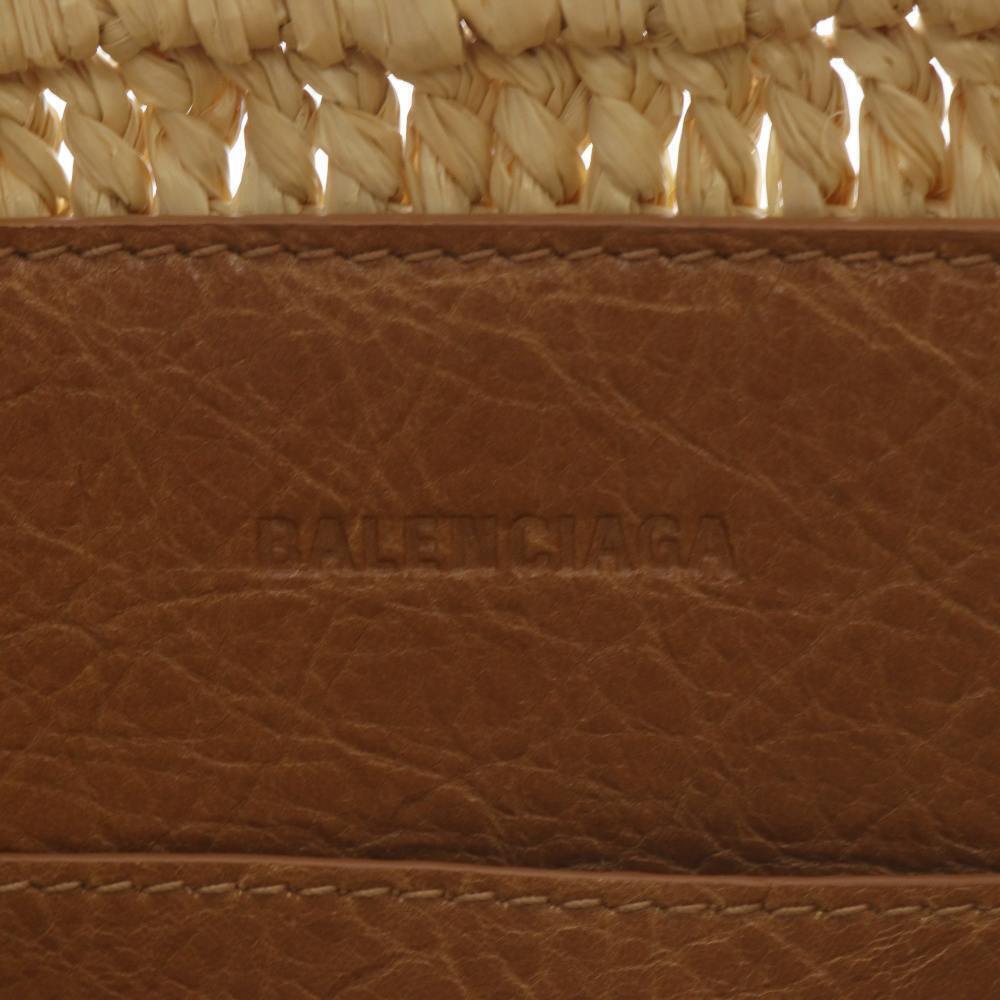 Balenciaga Beige City Bag Le Shoulder Handbag Basket Tan